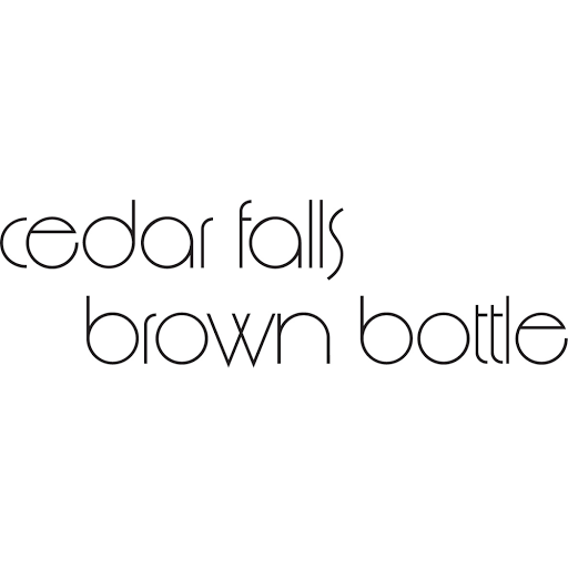 Cedar Falls Brown Bottle logo