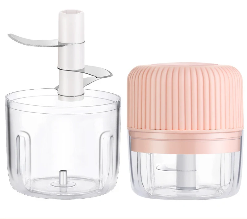 Title 9, Multifunctional Mini Electric Garlic Grinder Re...