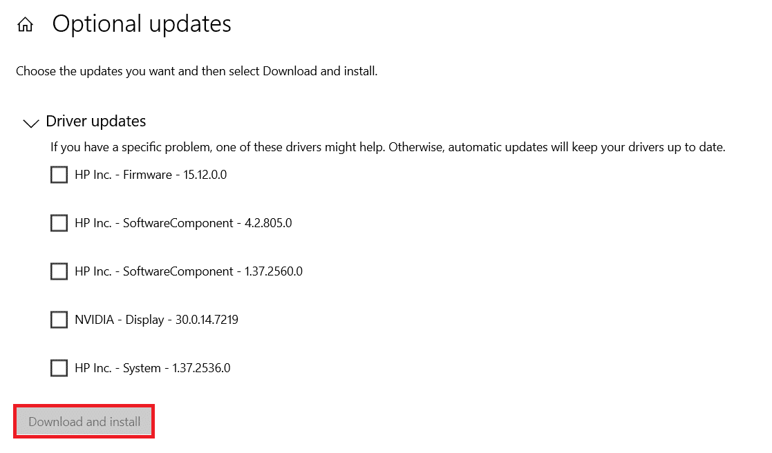 选择要安装的驱动程序。 如何修复 Wi-Fi 适配器不工作 Windows 10