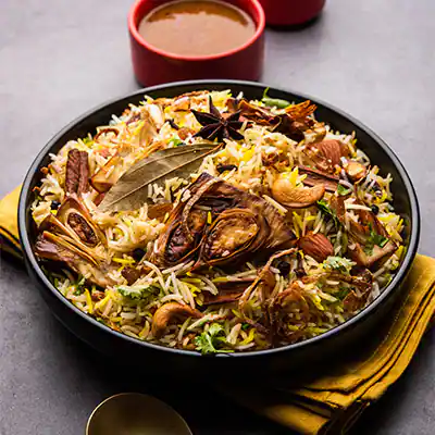 Mushroom Biryani