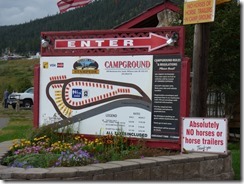 Williams Lake Stampede Campground, along Cariboo Highway, BC