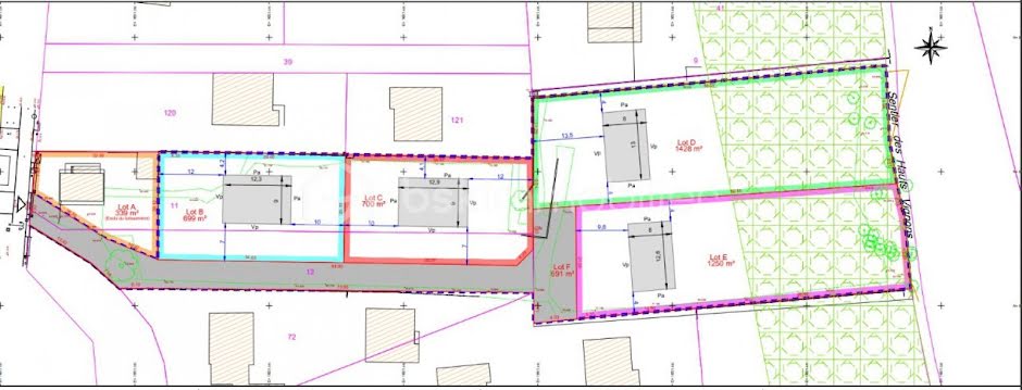 Vente terrain  1250 m² à Corbeil-Essonnes (91100), 185 000 €