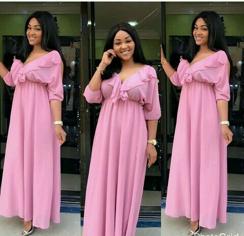 mercy aigbe gown styles