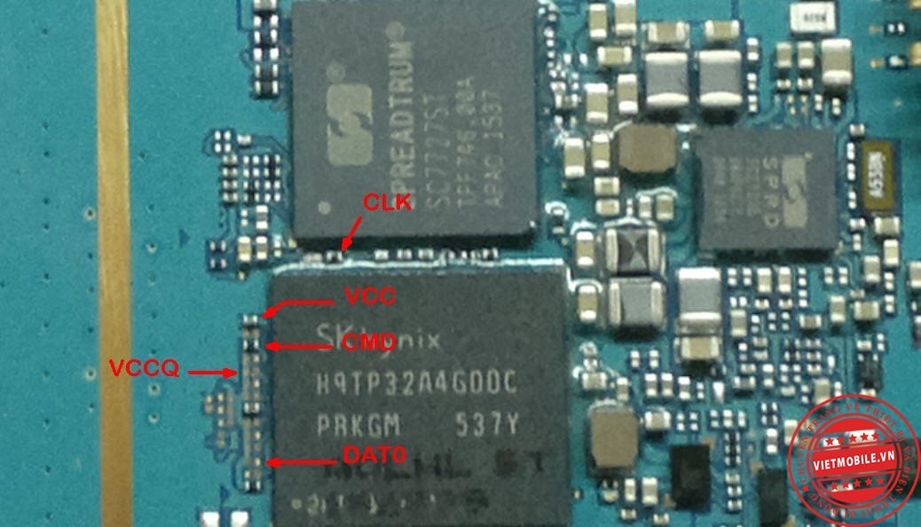 Samsung S10 Lite Emmc Isp Pinout