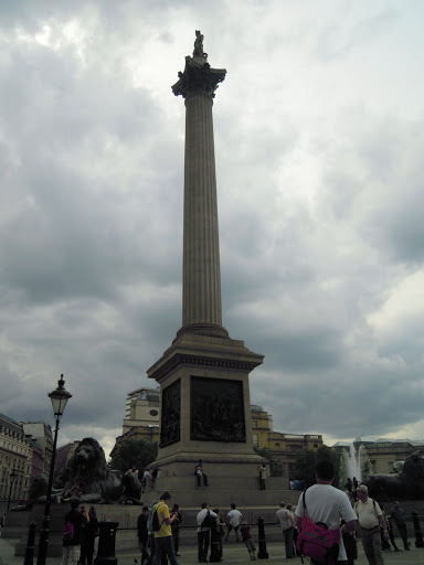 Nelson’s Column (Trafalgar Square). From Important and Little-Known London Memorials and Statues