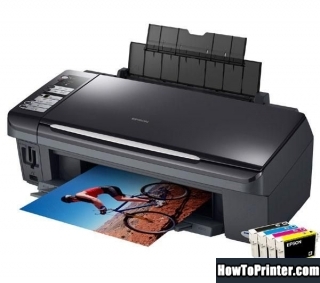 Reset Epson DX7450 printer with Resetter program