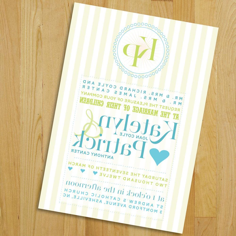 Modern Wedding Invitations