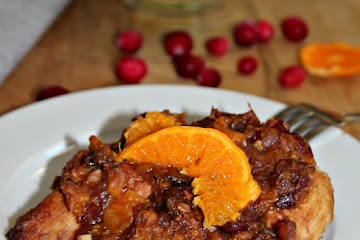 Slow Cooked Cranberry Chicken Breasts