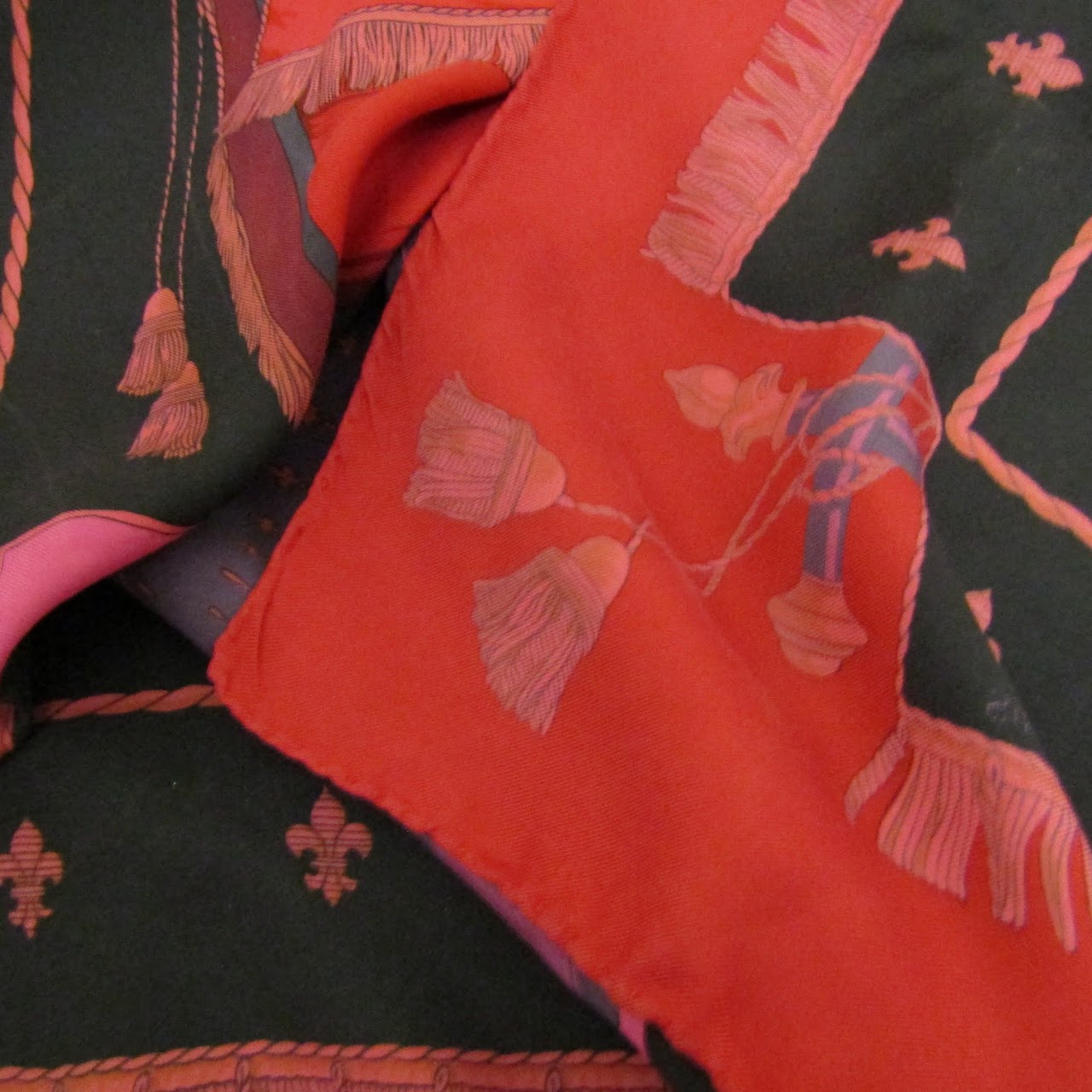 Hermes Vue du Carrosse de la Galere de la Reale Scarf