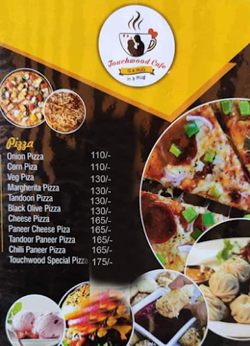 Touchwood Cafe menu 