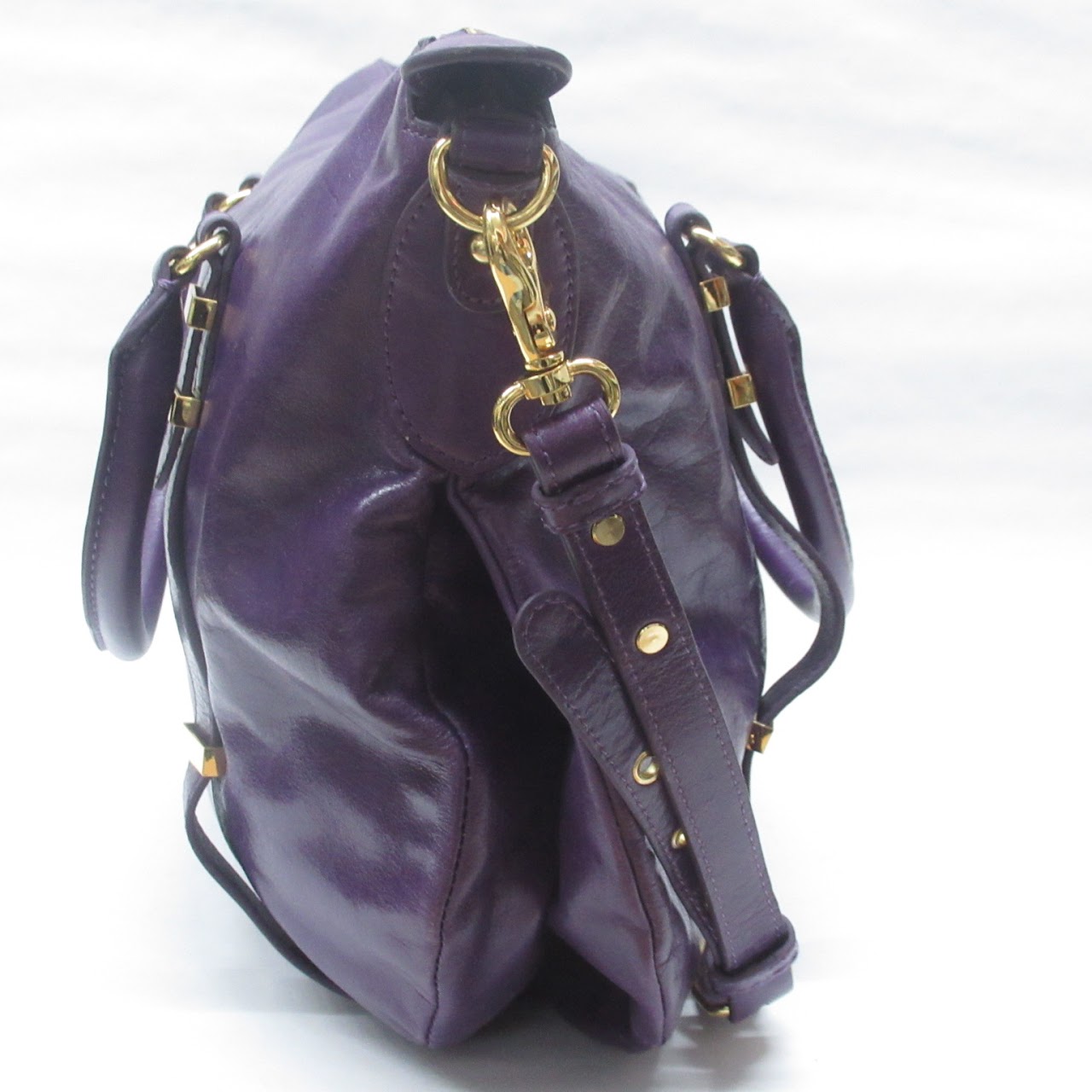 Badgley Mischka Purple ShoulderBag