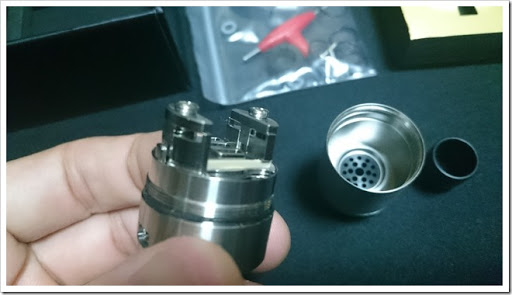 DSC 3121 thumb%25255B2%25255D - 【RDA】王者の貫禄！「Digiflavor Pharaohドリッパータンク」レビュー！組めないコイルなしドデカデッキ【爆煙エジプト王国】