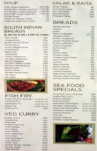 Thalassery Restaurant menu 4