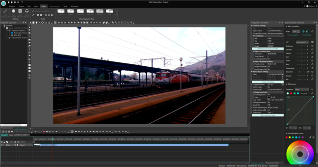 VSDC Free Video Editor: un reemplazo de Windows Movie Maker