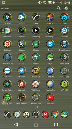 TSF Shell Theme Yellow Circle