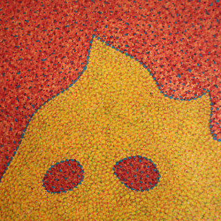 Signed Neo-Pointillism Painting