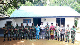 Danlantamal IV Mendampingi Wakil Asisten Teritorial (Waaster) Menutup Kegiatan Serbuan Teritorial (Serter) TNI 2022