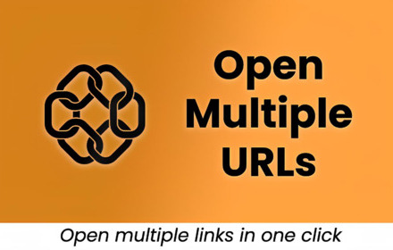 MultiURLs - open multiple urls at once small promo image