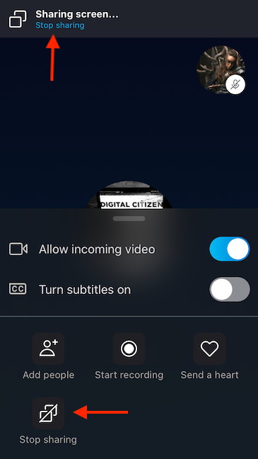 Stop met delen vanaf Skype
