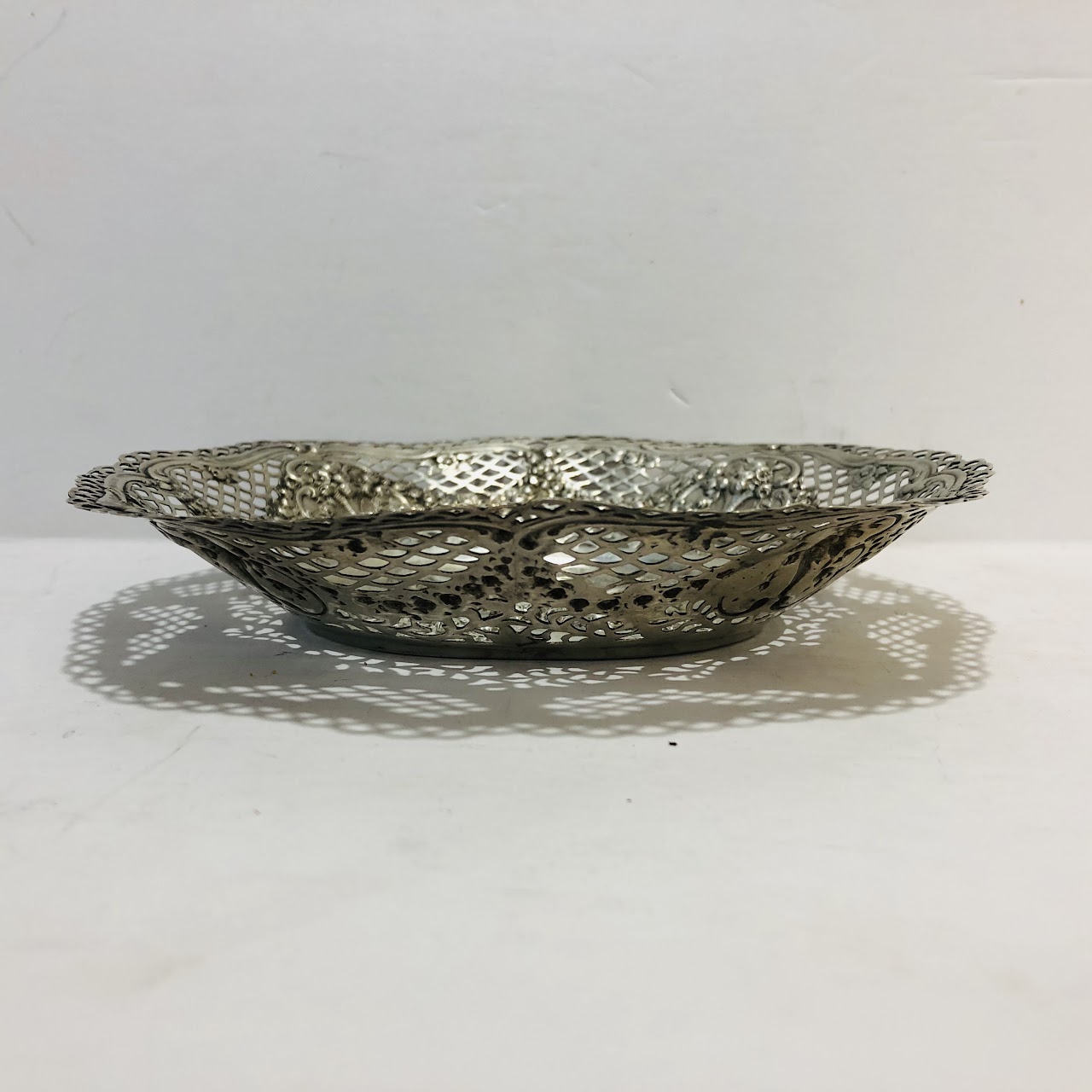 800 Silver Repoussé Bowl