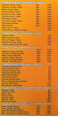 Tadka King menu 8