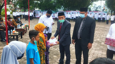 Wakil Bupati Pijay Inspektur Upacara HAB Kemenag ke -75