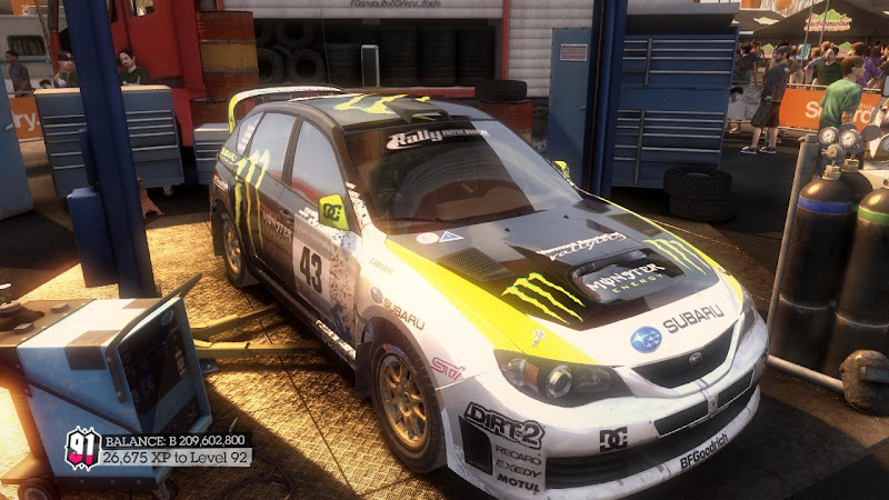 รายการรถกลุ่ม Rally ใน DiRT2 Sti-01