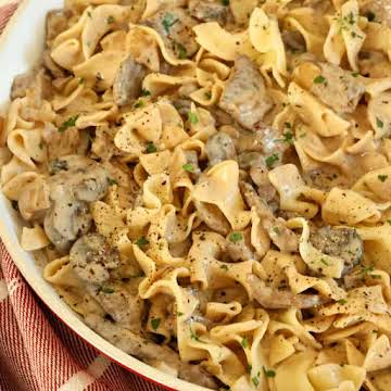 Beef Stroganoff