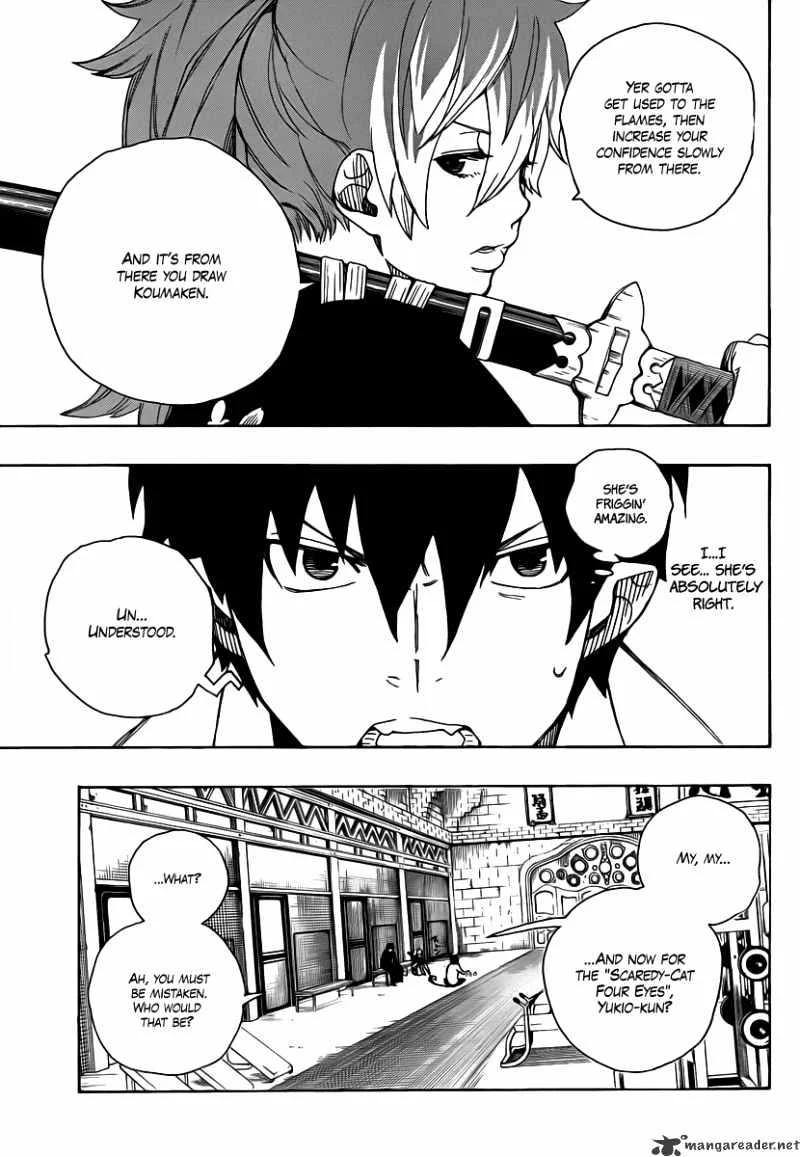 Blue Exorcist Page 22