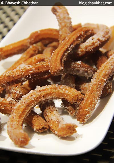 Spanish Churros at SocialClinic Restobar in Koregaon Park area of Pune