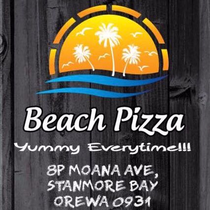 BEACH PIZZA- OREWA logo