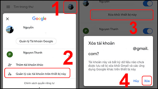 Cách đăng xuất trên Gmail rất đơn giản