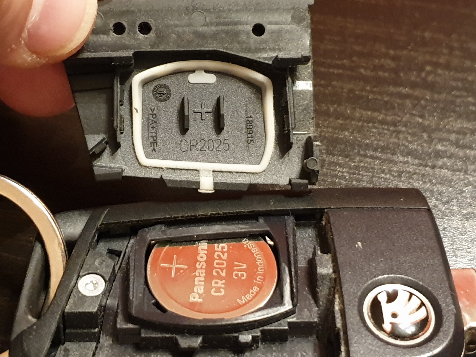 Skoda Fabia 3 Bateria w kluczyku wymiana