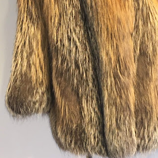 Coyote Cropped Fur Coat