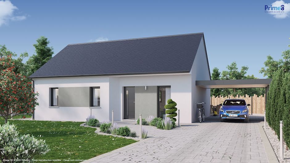 Vente maison neuve 4 pièces 82 m² à Théhillac (56130), 169 393 €