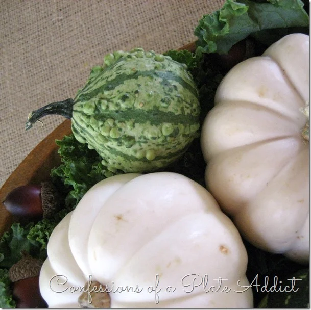 CONFESSIONS OF A PLATE ADDICT Fall Dough Bowl with Natural Elements