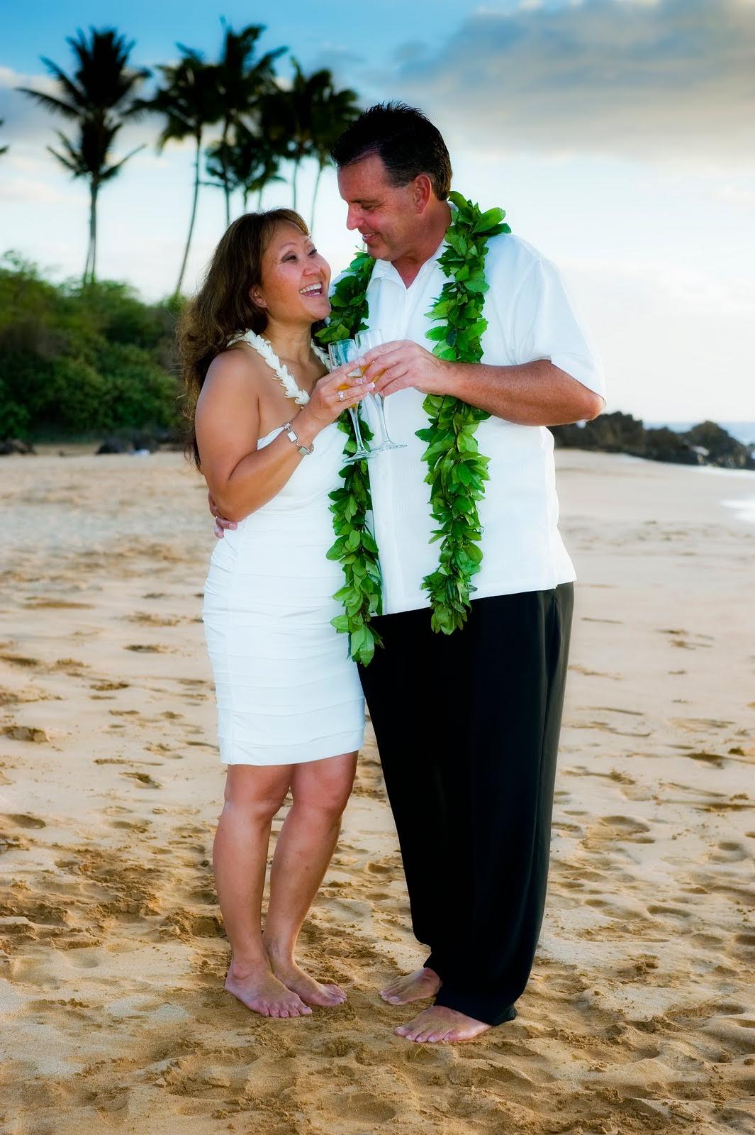 sunset wedding ceremony.