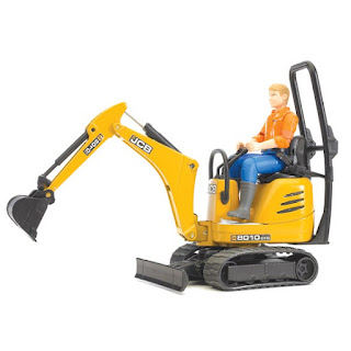 Мини экскаватор JCB 8010 CTS Bruder за 1 620 руб.