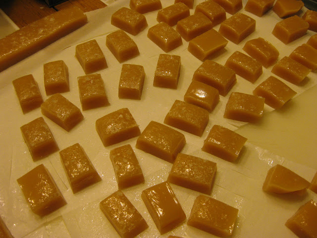 Salted caramels