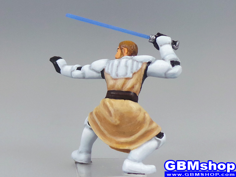 star wars miniature Imperial Assault Jedi General Obi-Wan Kenobi #1/6 Clone Wars Starter Custom Customize and Painting