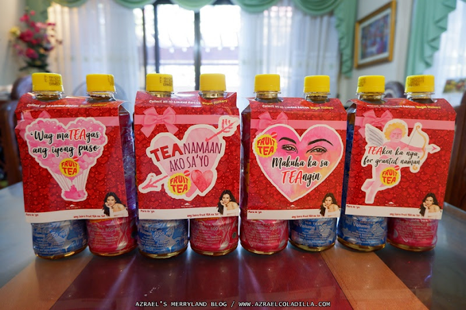 Fruit Tea Sosro featuring hugot lines in a bottle!