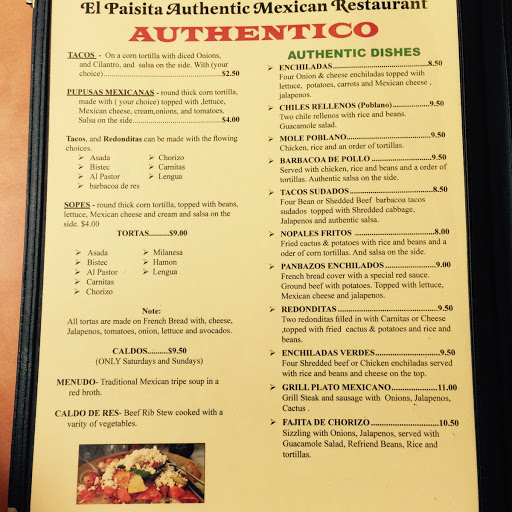 Mexican Restaurant «El Paisita Authentic Mexican Restaurant», reviews and photos, 3800 S Hickory Ln, Loxley, AL 36551, USA