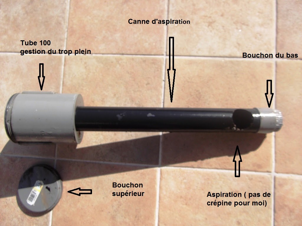 Réalisation d'une aspiration basse / trop plein haut  DSCF5439
