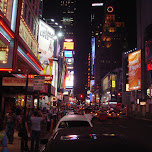 broadway in new york city in New York City, United States 