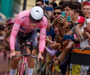 Van der Poel tevreden met tijdrit en extra dag in het roze: "Voor zulke prestatie zou ik vooraf getekend hebben"