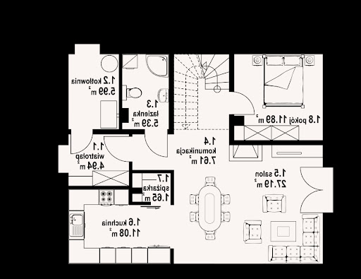 Gryfice 3m21 - Rzut parteru