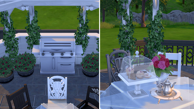 De Sims 4 veranda maken