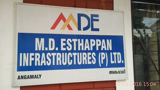 M D Esthappan Infrastructures Pvt Limited, 144,, Railway Station Road, Angamaly, Kerala 683572, India, Contractor, state KL