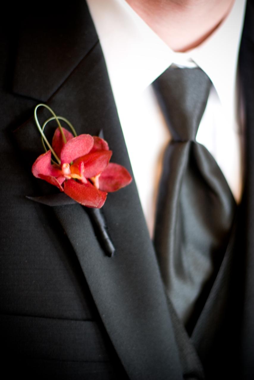 red-orchid-boutonniere