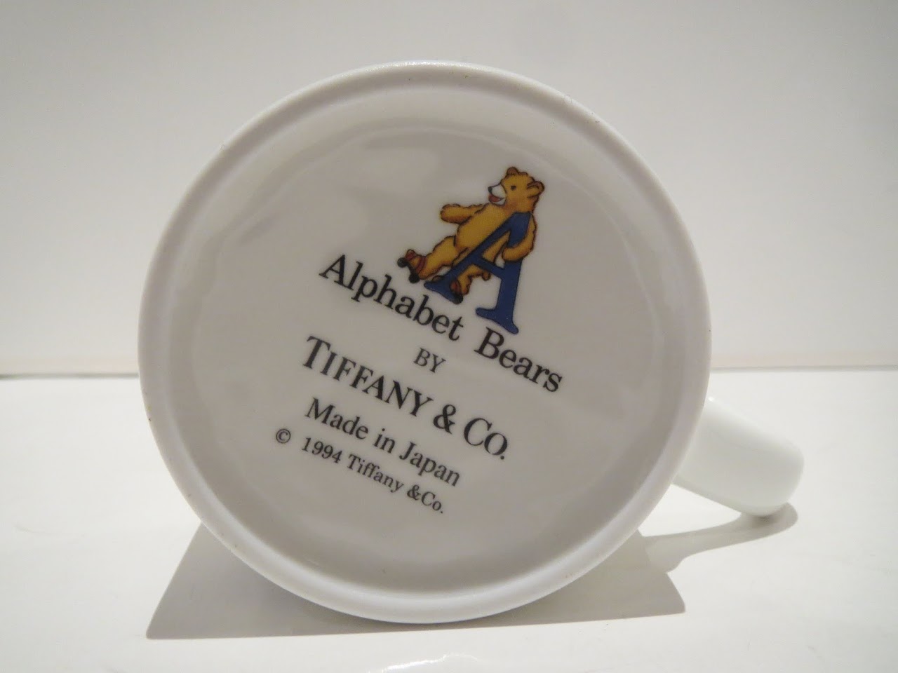 Tiffany & Co. 'Alphabet Bears' Mug and Plate